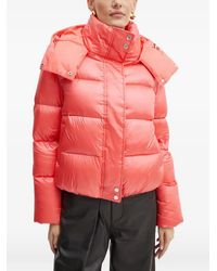 Patrizia Pepe - Buttoned Padded Jacket - Lyst