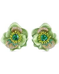 Anabela Chan - 18Kt Citrus Bloom Multi-Stone Earrings - Lyst