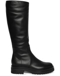 Gianvito Rossi - Knee-length Leather Boots - Lyst