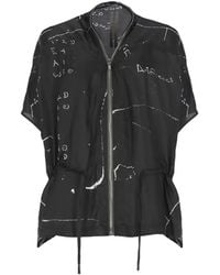 Rick Owens - Sail Printed Zip-Up Jacket - Lyst