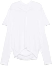 Comme des Garçons - V-Neck T-Shirt - Lyst