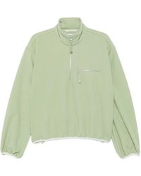 Cecilie Bahnsen - Frederik Half-Zip Fleece Sweatshirt - Lyst