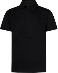 Franzese Collection - Poloshirt Mit Knopfleiste - Lyst