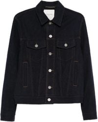 Jacob Cohen - Button-Fastening Flap-Pocket Denim Jacket - Lyst