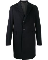 Paul Smith - Tailored Buttoned Up Coat - Lyst
