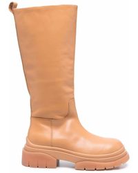 Ash - Mustang Leather Boots - Lyst