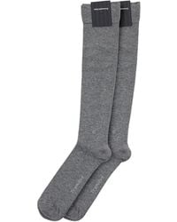 ZEGNA - Traveller Knee-High Socks - Lyst
