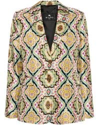 Etro - Chaquetas Amarillas Para Mujeres, Mujer, Talla - Lyst