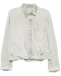 JNBY - Cotton Denim Jacket - Lyst