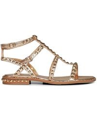 Ash - Stud-Embellished Gladiator Sandals - Lyst