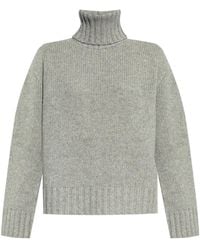 Fabiana Filippi - Wool And Silk Blend Turtleneck Sweater - Lyst