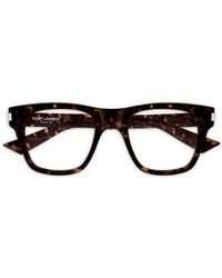 Saint Laurent - Square-Frame Glasses - Lyst