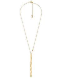 Michael Kors - Chain-Link Pendant Necklace - Lyst