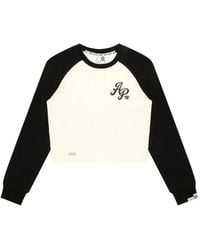 Aape By A Bathing Ape - Cropped Sweatshirt - Lyst