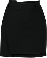 Monse - Asymmetric Mini Skirt - Lyst
