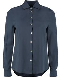 Barba Napoli - ロングスリーブ シルクシャツ - Lyst