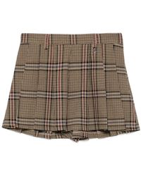 Dixie - Bermudas A Cuadros Con Pinzas - Lyst