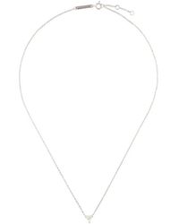 Delfina Delettrez - Dots Solitaire Diamond Necklace - Lyst
