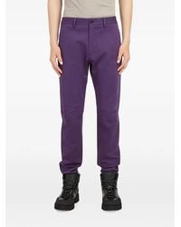 Ferragamo - Panelled-Knee Trousers - Lyst