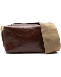 ショルダーバッグ・ポシェット UMA WANG Woman Shoulder bag Brown UB0034 UW069 Uma Wang Leather Shoulder Bag - Brown - Women | UB0034UW069
