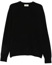 Atomo Factory - Crew-Neck Ribbed-Trim Sweater - Lyst