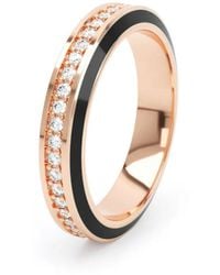 LOEV - 18K Recycled Rose Eternity Diamond Ring - Lyst