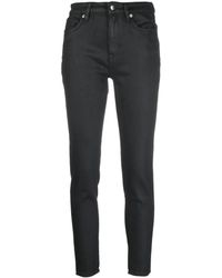 Ralph Lauren - High-Rise Skinny-Leg Jeans - Lyst