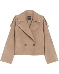 Weekend by Maxmara - Maga Leather Jacket - Lyst