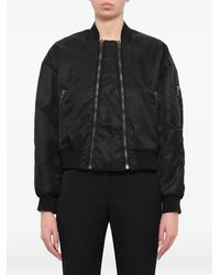 KENZO - Logo-Patch Zip-Up Jacket - Lyst