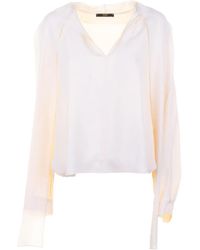 Seventy - Top con cuello en V - Lyst