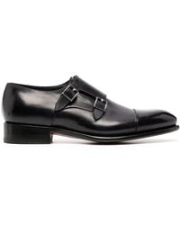 Santoni - Zapatos monk con hebilla doble - Lyst