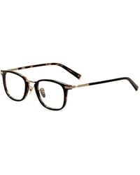 John Varvatos - Tortoiseshell-Effect Square-Frame Glasses - Lyst