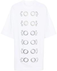 Givenchy - Eyelet-Embellished T-Shirt - Lyst