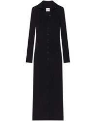 Courreges - Button-Down Midi Dress - Lyst
