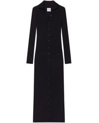 Courreges - Button-Down Midi Dress - Lyst