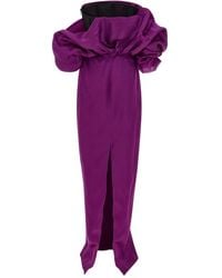 Tom Ford - Ruffled Off-Shoulder Maxi Dress - Lyst