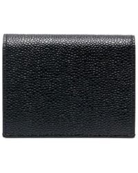 Thom Browne - Striped Detailing Cardholder - Lyst