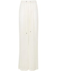 Paramidonna - Pantalones Palazzo Aurora Con Hilo Metalizado - Lyst