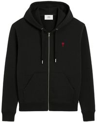 Ami Paris - Ami De Coeur ジップアップ パーカー - Lyst