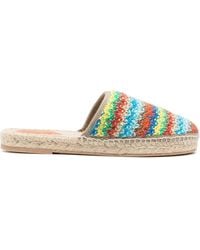 Alanui - Sandali Slides A Righe - Lyst