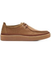 Clarks - Clarkwood Moc Lace-Up Derby Shoes - Lyst
