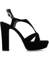 Jimmy Choo - Kesia Plateau-Sandalen mit T-Riemen 135mm - Lyst