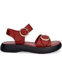 Fly London - Buckle-Fastening Leather Sandals - Lyst