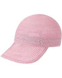 Maison Michel - Tiger Interwoven Cap - Lyst
