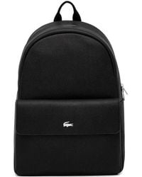 Lacoste - Logo-Detail Backpack - Lyst