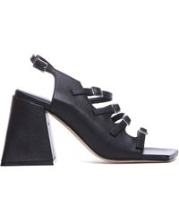 Vic Matié - Sandalias con tacón de 100 mm - Lyst