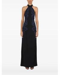 Lethicia Bronstein - Minerva Floral-Embroidered Dress - Lyst