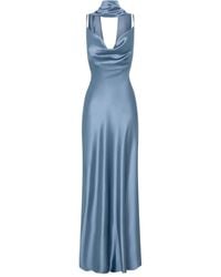 Nicholas - Cowl-Neck Maxi Dress - Lyst