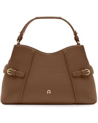 Aigner - Sac Porté Épaule Cavallo Médium - Lyst