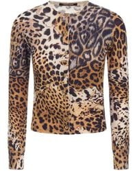 Roberto Cavalli - Vest Met Print - Lyst